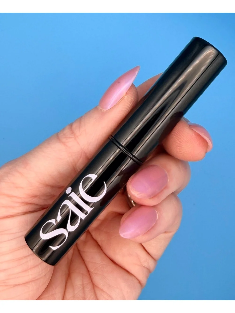 Saie Lip Blur Matte-Blurring Lipstick in Modern